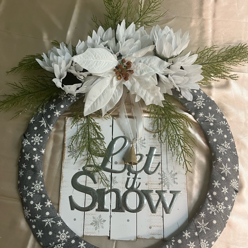 24” wreath handmade